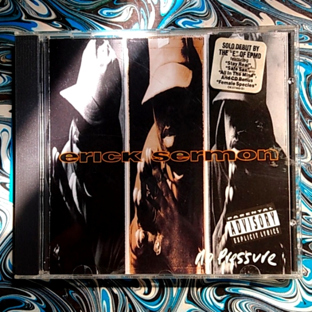 ERICK SERMON ~ NO PRESSURE CD U.S.1993